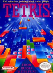 Cover art for Tetris on the Nintendo Entertainment System